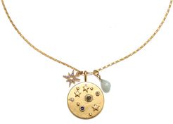 Celestial Destination 3-charm Talisman Necklace