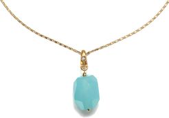 Free Spirit Chalcedony Crystal Long Necklace