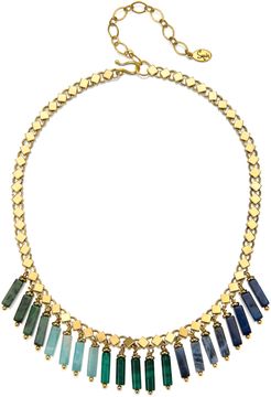 Into The Blue Statement Choker Necklace