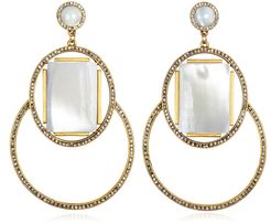 Marquesas Drop Earrings - Mother Of Pearl