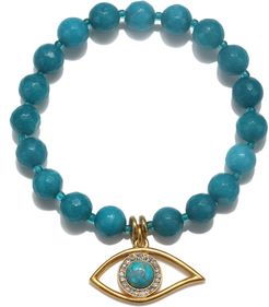 Mystic Evil Eye Turquoise Color Karma Bracelet