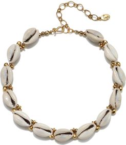 Tulum Cowrie Shell Choker Necklace