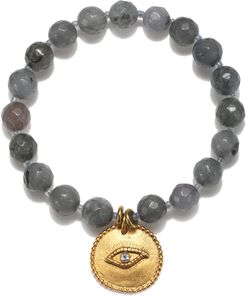 Wise Evil Eye Grey Color Karma Bracelet