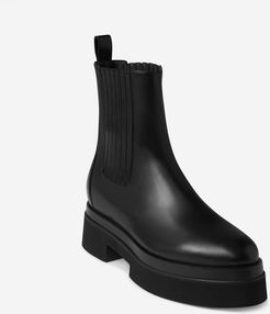 Clash High-Heel Lug Sole All-Weather Chelsea Ankle Boots