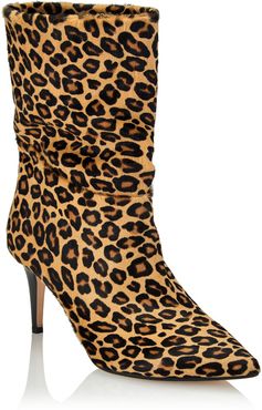 Icon High-Heel Ankle Slouch Boots