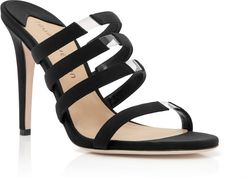 Slash High-Heel Strappy Sandals