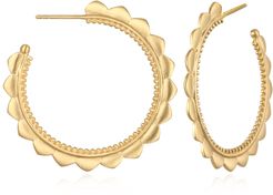Rise with the Sun Gold Earrings