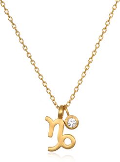 The AstroTwins Capricorn Zodiac Necklace