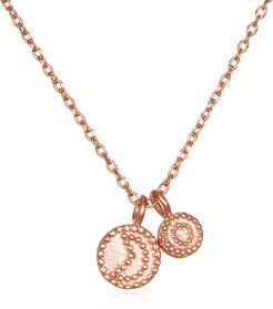 Rose Gold Celestial Necklace - Twilight