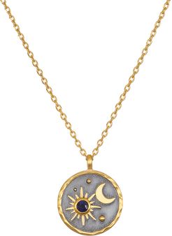 Celestial Birthstone Necklace - September