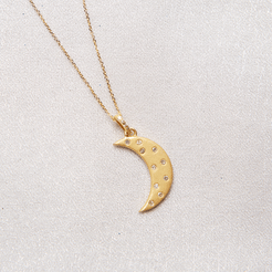 Magic in Moonlight Gold Necklace