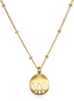 Begin Today Lotus Necklace