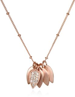 In Full Bloom Rose Gold Necklace