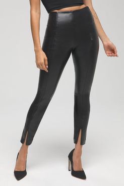 Better Than Leather Boss Pant Skinny Black001, Plus Size 7