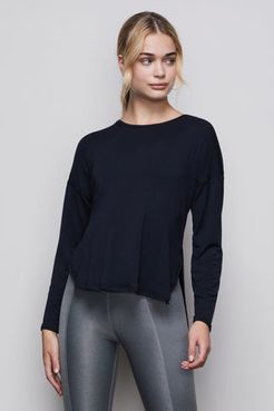 The Criss Cross Open-back Top Black001, Size 0