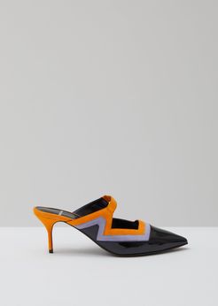 Pierre Hardy Vibe Heels Multi Orange Size: EU 41