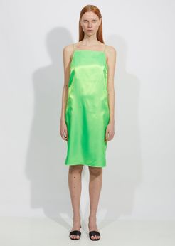 Kwaidan Editions Slip Dress Neon Green Size: 40