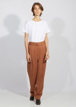Lemaire Pleated Pants 466 Copper Size: Small