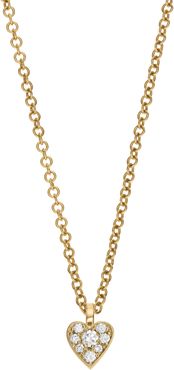 Sophie Bille Brahe Coeur Diamant Necklace 14 K Yellow Gold