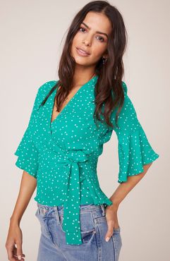 Dotty By Nature Wrap Top