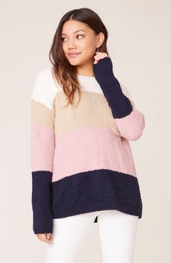 Warm and Fuzzy Colorblock Sweater