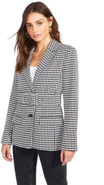 Look Busy Houndstooth Blazer