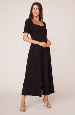 Total Smock Out Jumpsuit with Puff Sleeve