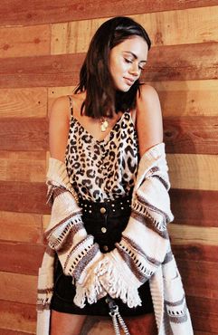 Force Of Nature Leopard Cami