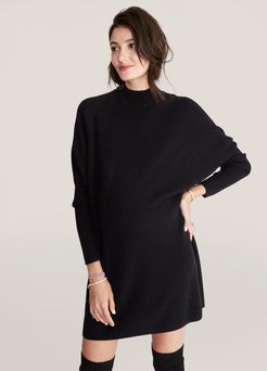 HATCH Maternity The Belen Sweater Dress, black, Size 2
