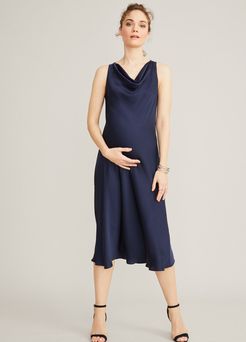HATCH Maternity The Harlow Dress, navy, Size 0