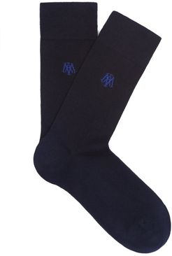 Navy Socks