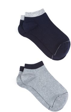 Navy And Grey Socks (pair Of 2)