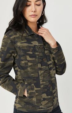 Karla Jacket In Military Camouflage