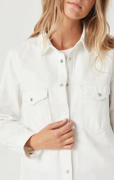 Luisa Shirt In Off White Gold Icon