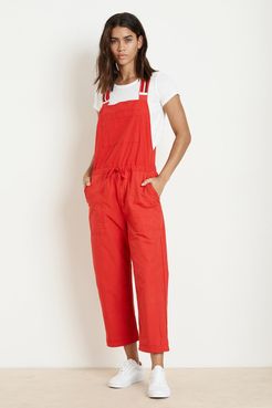 Zaniyah Cotton Poplin Overalls (M), Velvet by Graham & Spencer