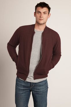 Cabe Cozy Jersey Bomber Jacket (L), Velvet by Graham & Spencer