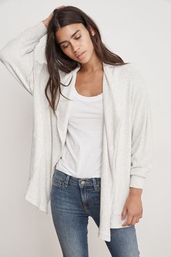 Rylea Cozy Rib Oversized Cardigan (L), Velvet by Graham & Spencer