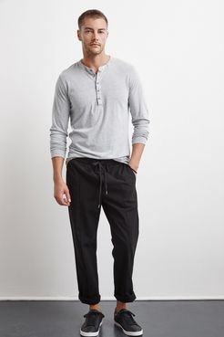 Dawson Heavy Poplin Jogger Pants (XL), Velvet by Graham & Spencer