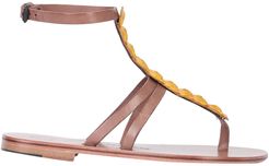 Toe strap sandals