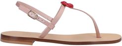 Toe strap sandals