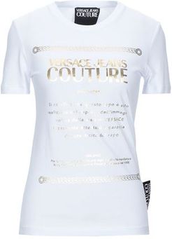 Donna T-shirt Bianco S 100% Cotone
