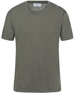 Uomo T-shirt Verde militare XS 100% Cotone