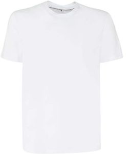 Uomo T-shirt Bianco 50 Cotone