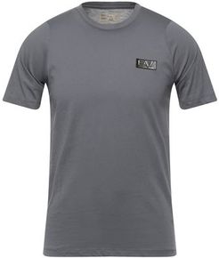 Uomo T-shirt Grigio XS 100% Cotone