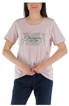 Donna T-shirt Rosa S Cotone
