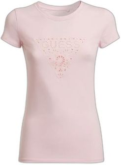 Donna T-shirt Rosa S Poliestere