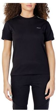 Donna T-shirt Blu XS Fibre sintetiche
