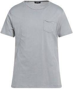 Uomo T-shirt Grigio L 100% Cotone