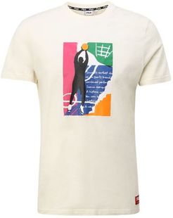Uomo T-shirt Beige XS Cotone