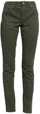 Donna Pantalone Verde militare 26 97% Cotone 3% Elastan